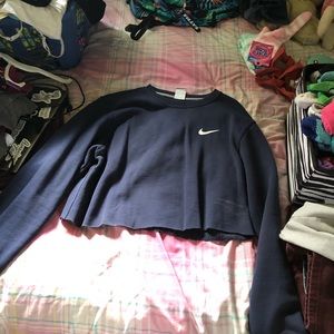 Nike cropped crewneck